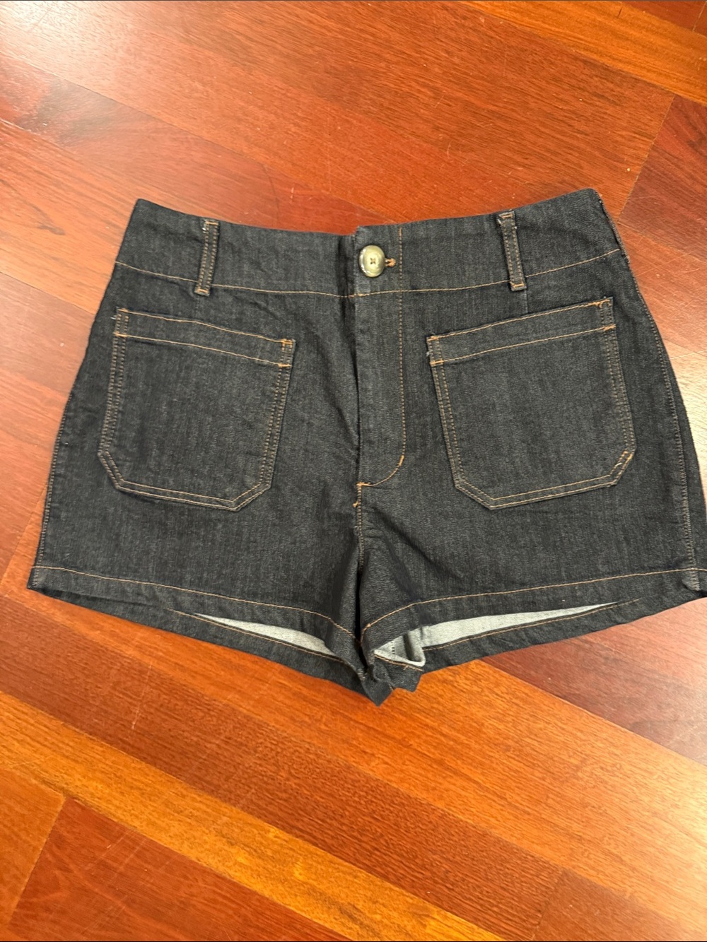 Maeve Indigo Denim Shorts